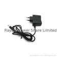 5V 1000mA Wall Mount Power Supplies 5.5x2.1mm EU Plug , 50H